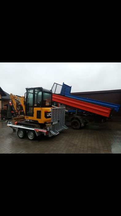 Usługi Minikoparką Wywrotką do 3.5t i 10t.