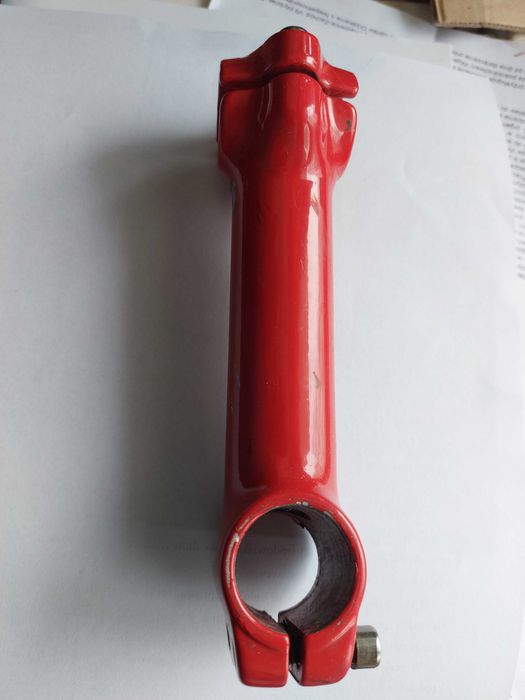 Mostek rowerowy czerwony długi 175 mm,27 mm