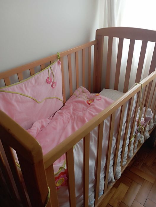 Berço madeira prenatal