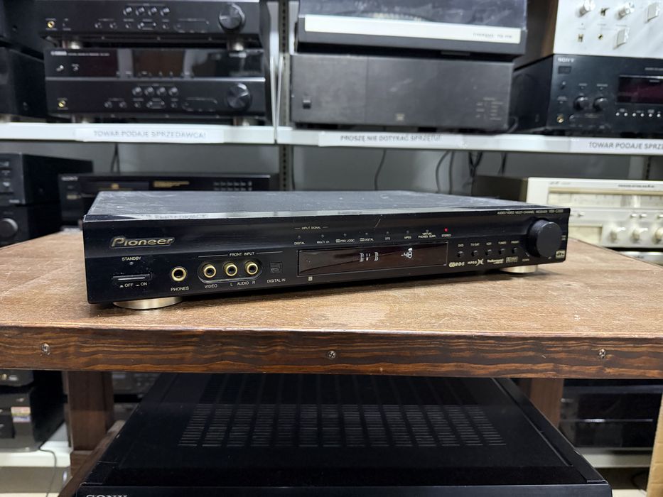 ‼️ Pioneer VSX-C300 – Amplituner AV 5.1 Hi-Fi z Dolby Digital, DTS i Cyfrowymi Wejściami Audio | Audio Room