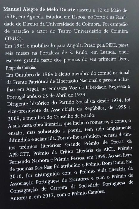 Cão Como Nós de Manuel Alegre