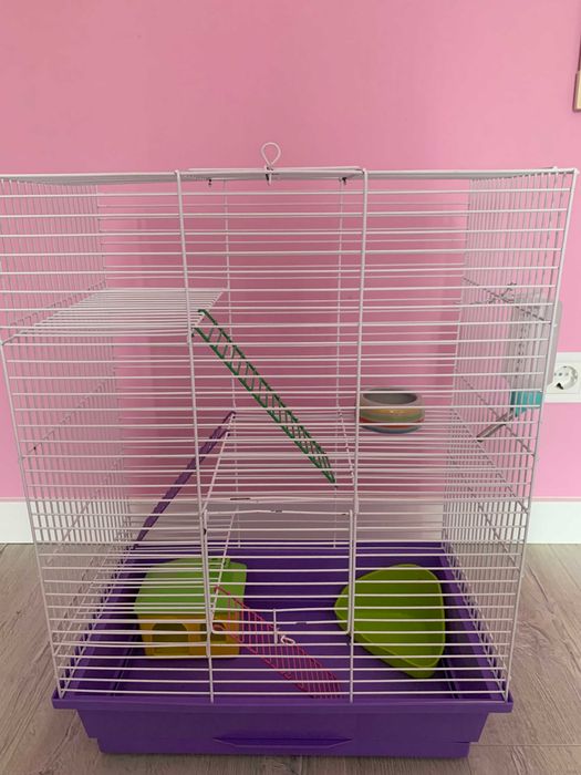 Клітка для гризунів 3-рівнева Б\У