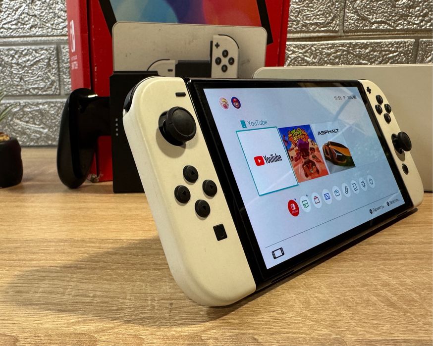 Nintendo switch OLED | Портативна консоль | 64GB + 64GB Sd | Гарантія