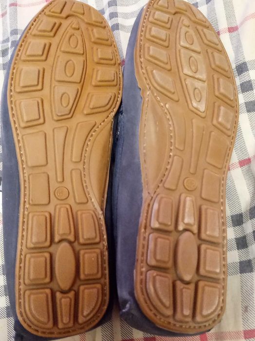 замшевые мокасины 41