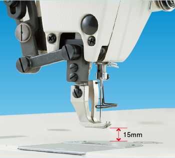 Máquina de costura industrial de DUPLO Arrasto JUKI para pesados