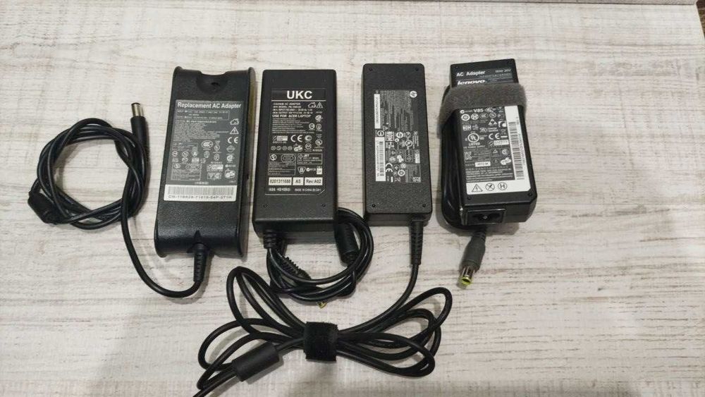Зарядные для ноутбука Acer/HP/Dell/Lenovo оригинал
