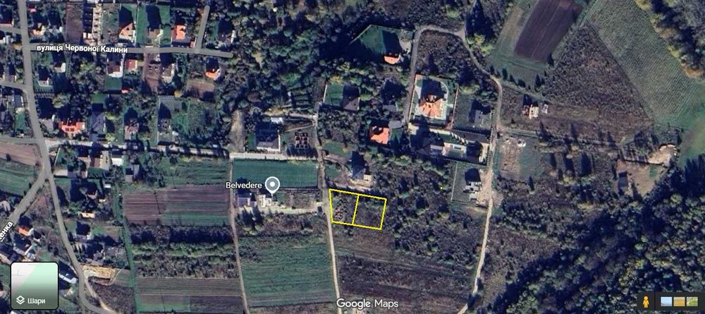 Продаж прекрасної земельної ділянки з краєвидом на Львів