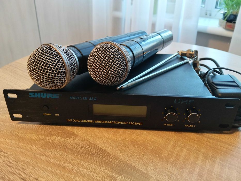 Радіосистема Shure sm 58 UHF 758.9 MHz