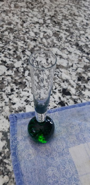 Pequeno solitário em murano