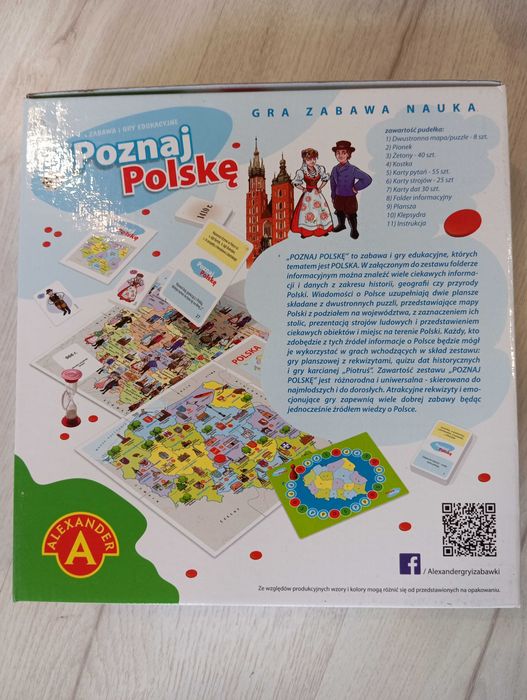 Gra edukacyjna Poznaj Polskę