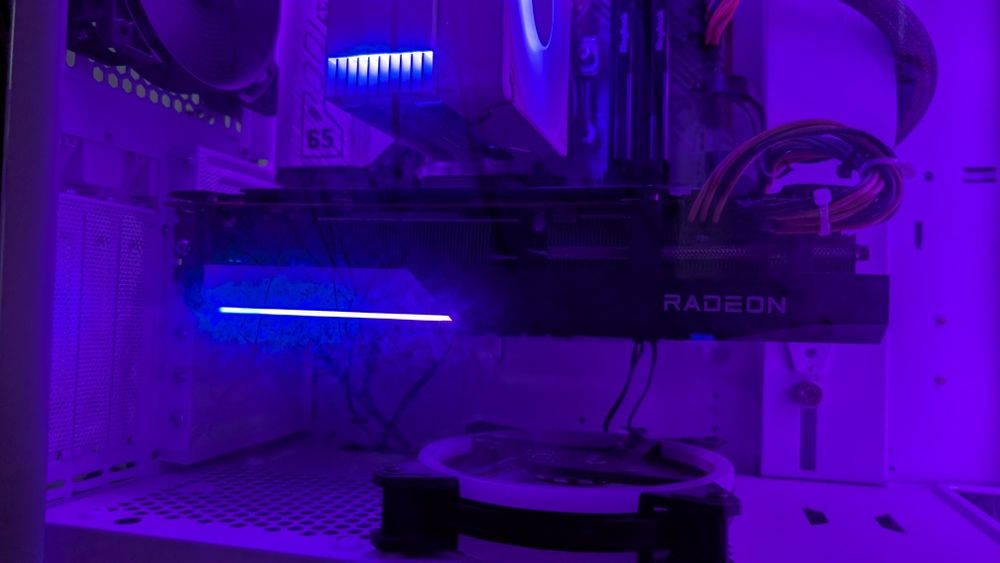 Комп'ютер у зборі r5 7500f rx6700xt Asus am5 сокет 32 ddr5 1tb ssd