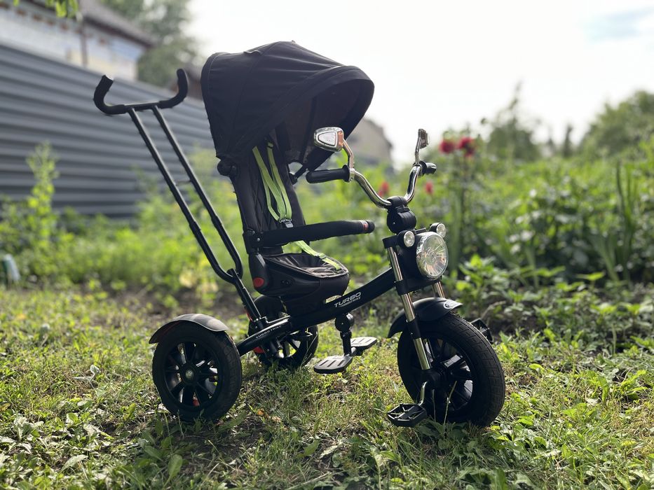 Дитячий триколісний велосипед-візок Turbo Trike