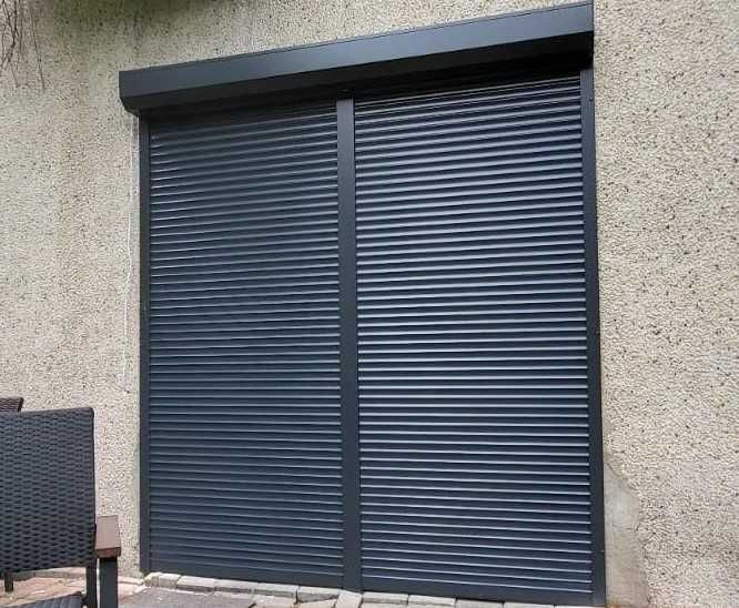 Brama rolowana automatyczna, profil PA52 ALUPROF, producent -cały kraj