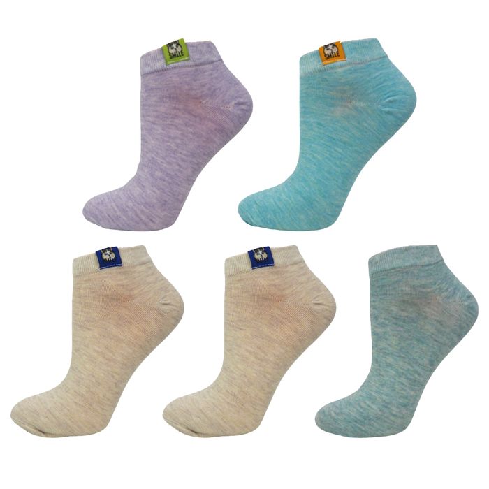 5xstopki damskie bawełniane mix kolorów 35-38 z2