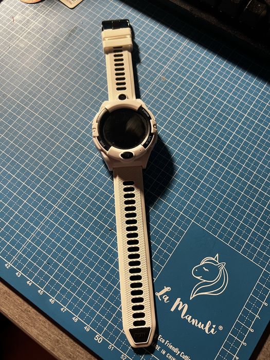 smartwatch bemi sport biały zegarek dla dzieci gos