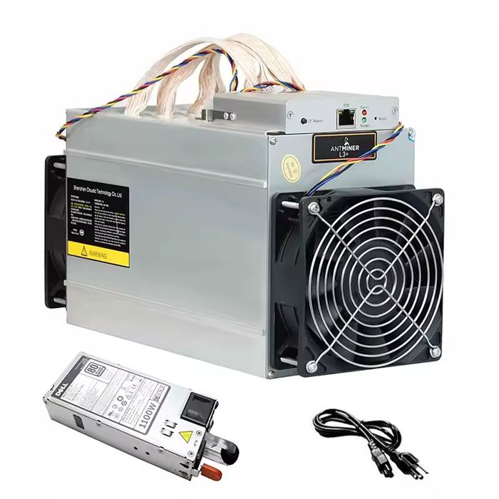 Майнер ANTMINER L3+ plus 504m scrypt