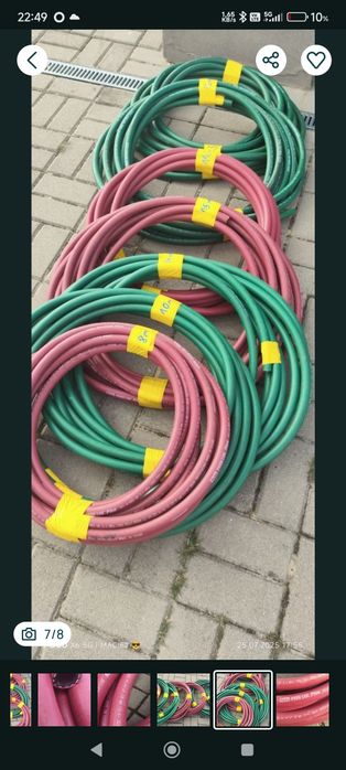 Węże ogrodowe 1/2" i 3/4" MB