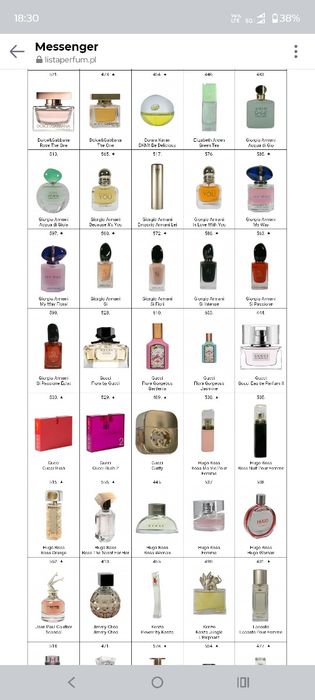 Perfumy Glantier damskie i męskie