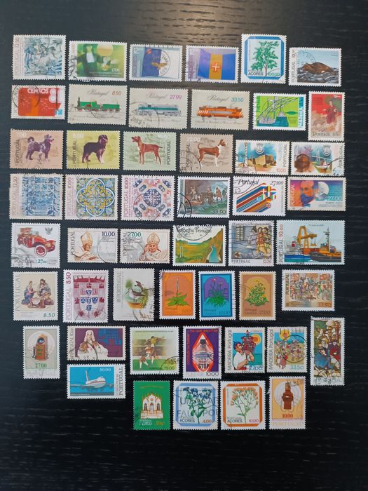 Selos de Portugal, 50 selos de 1981 a 1983