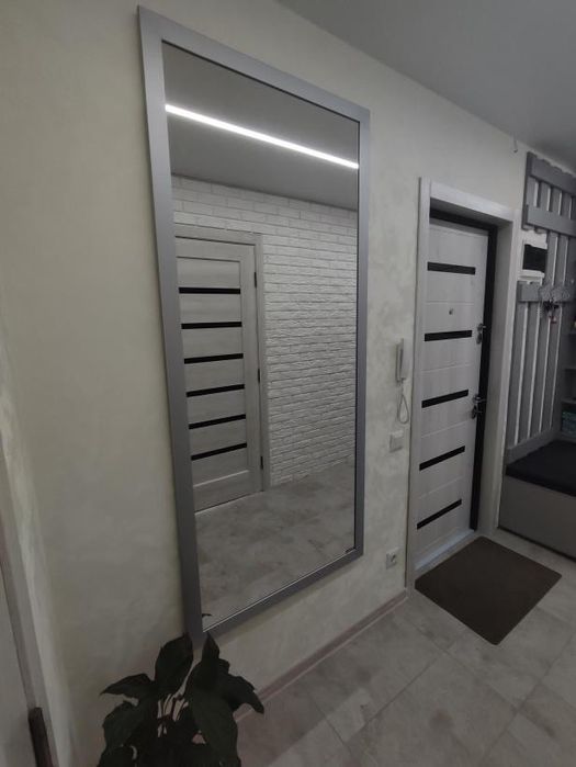 Велике Підлогове та Настінне Дзеркало LOFT. Настінні в рамі лофт