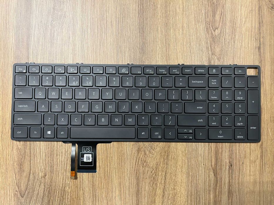 Klawiatura Dell Precision 7550 7560 7750 7760 US/INTL/QWERTY + RAMKA