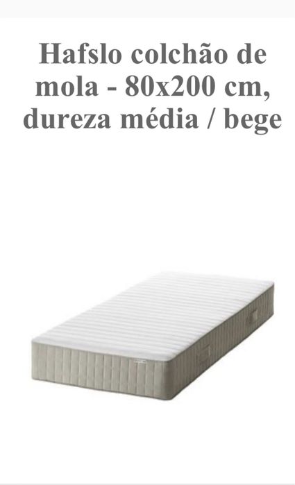 IKEA Hafslo Mattress, 31.5 in x 78.7 in, Brand New and Unused64750741192835120