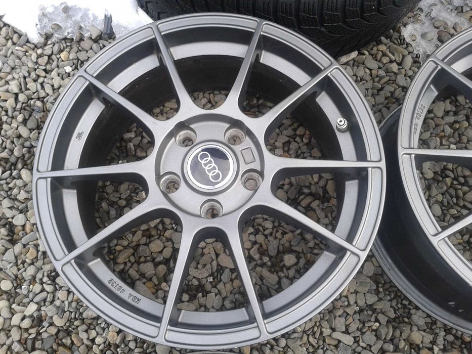 oryginalne r16 felgi szare autec 5x112 audi a3 a4 a6 mercedes b8 b7 c6