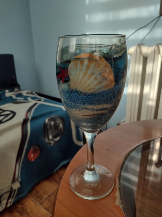 Kielich ozdobny muszle