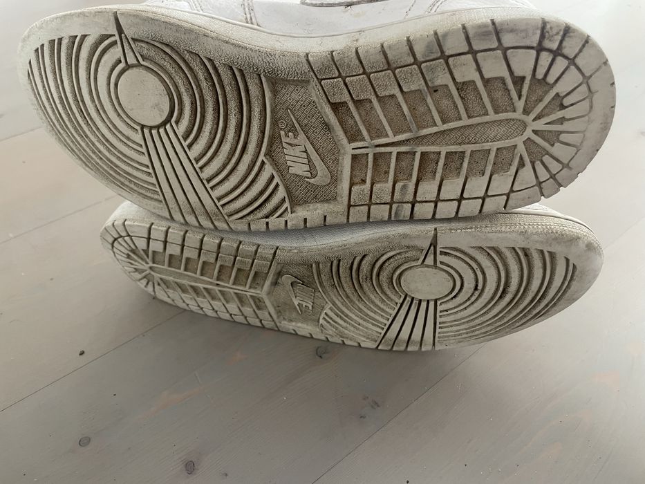 Buty Białe Nike Air Jordan 1 mid rozmiar 41