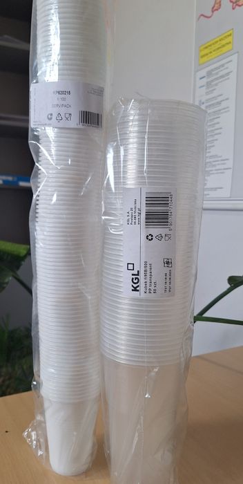 Kubki jednorazowe, słomki, mieszadełka, łyżeczki