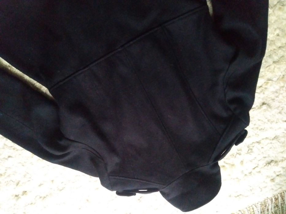 jak NOWY wełniany płaszcz damski przejściowy wiosenno-jesienny 44 XXL