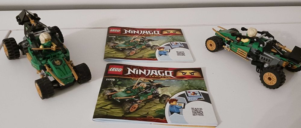 Klocki LEGO Ninjago 71700 - Dżunglowy ścigacz - 127 klockow