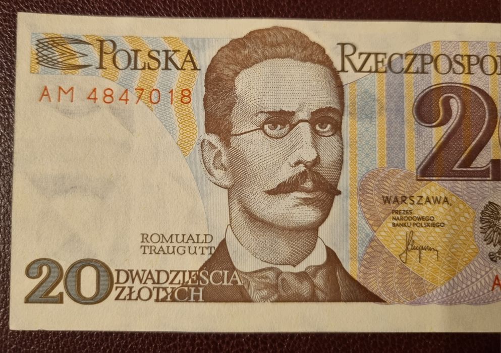 Banknot  PRL  20 zł