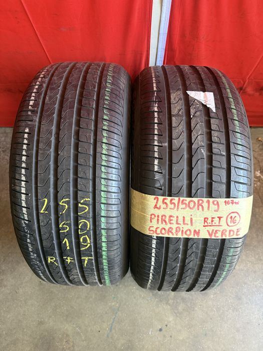 Pneus RFT 255/50/19 Pirelli Como Novos