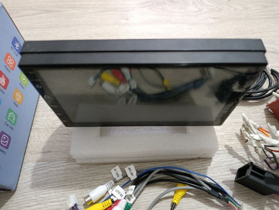 Rádio Android 7” Gmbelec completo