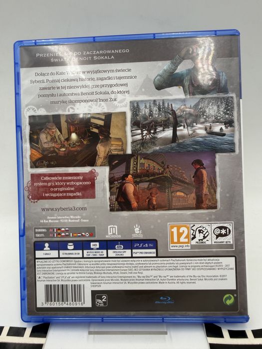 PL Syberia 3 Ps4 Gwarancja