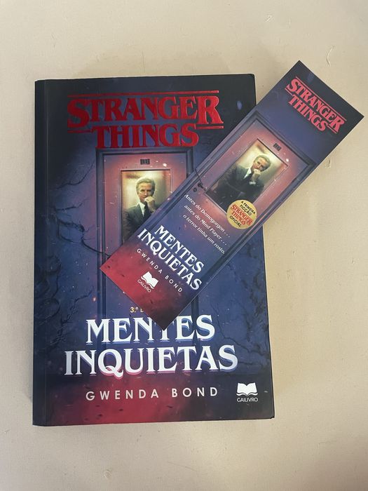 Livro "Mentes Inquietas" Stranger Things