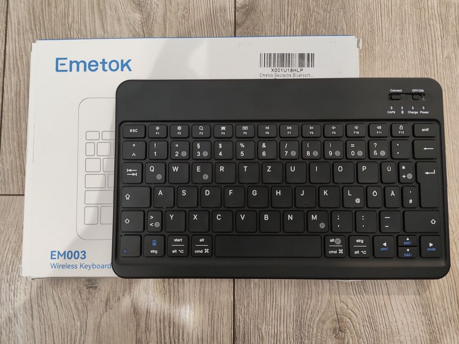 Bezprzewodowa Klawiatura bluetooth EMETOK EM003 do ipada