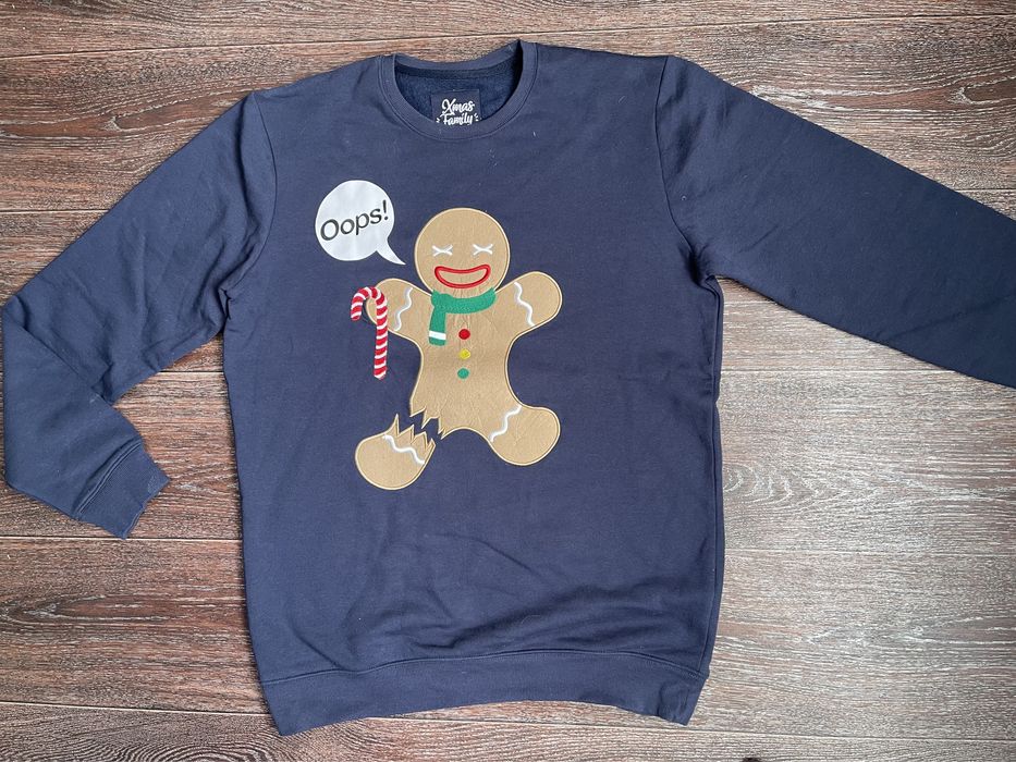 Чоловічий новорічний світшот