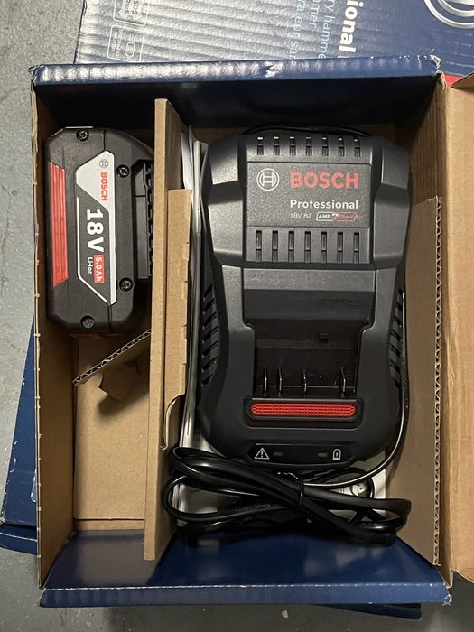 Bateria e carregador Bosch profissional