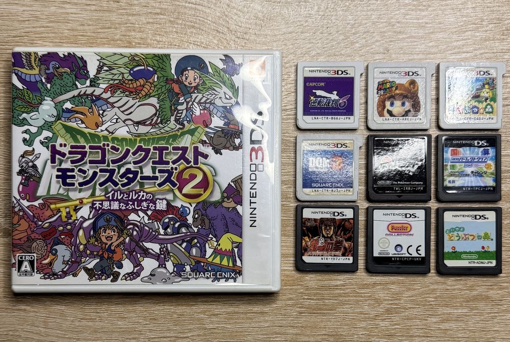 Ігра ігри игра картридж Nintendo 3ds ds Pokemon Monster Hunter Mario