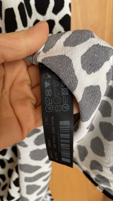 Vestido Massimo Dutti animal print