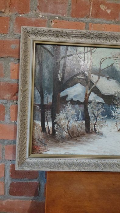 Obraz olejny na desce, sygnowany 1929r