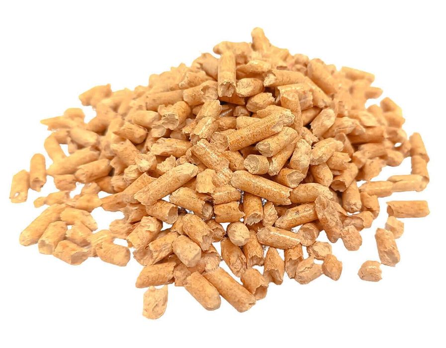 Pellet Drzewny Certyfikowany JASNY 100% Sosna Sosnowy Pelet Czysty A1