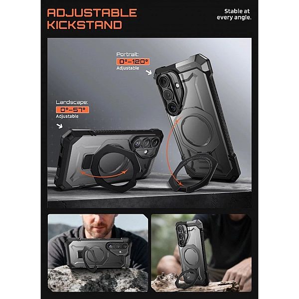 Supcase Ub Grip Mag Magsafe Galaxy S26 Black