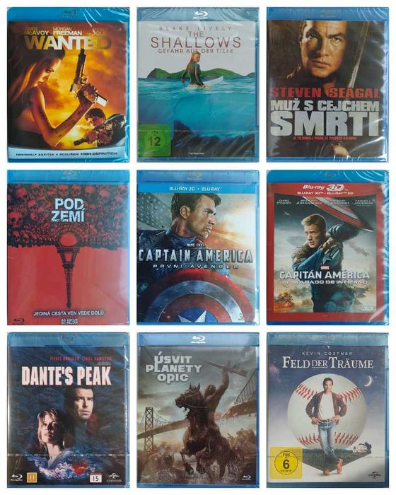 Blu-ray Диски Amaray с русским и украинским языком