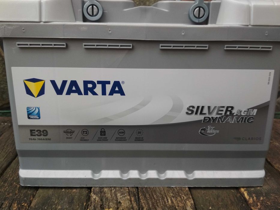 Акамулятор AGM\ 70-Ah\ Varta\ 760A EN\ 12в\ БУ