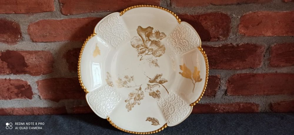 Porcelana SORAU CARSTENS UNDINE Wielka Patera Rusałka  Żary śred 31,5