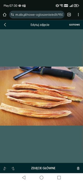 Rozpałka  Tindersticks Smolne szczapki bushcraft survival maya sticks