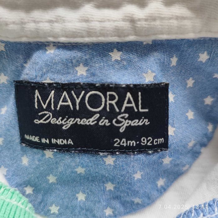 Polo z krótkim rękawem Mayoral rozm 92